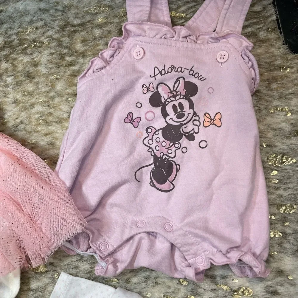 5 for $25🔥Set Of 3 Baby Girl Clothing Pieces Size‎ 0-3